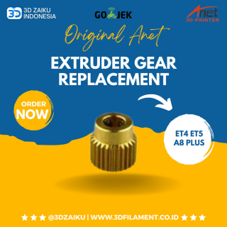 Original Anet Extruder Gear Replacement ET4 ET5 A8 Plus